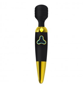 PRETTY LOVE - Vermeer Vibrating Wand Massager (Chargeable - Black Gold)